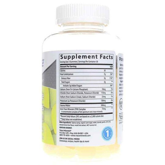Electrolyte Stamina Gummies, TMR